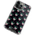 DC Comics The Joker Logo Pattern iPhone 14 Pro Max Clear Case