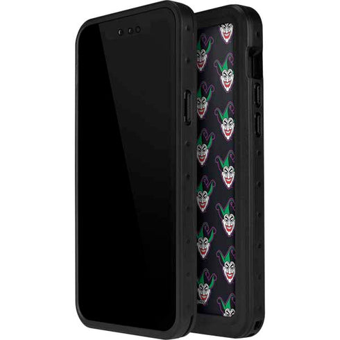 DC Comics The Joker Logo Pattern iPhone 14 Pro Max Waterproof Case
