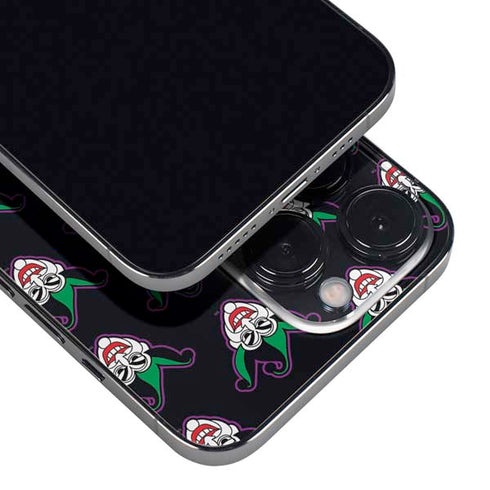 DC Comics The Joker Logo Pattern iPhone 15 Pro Skin