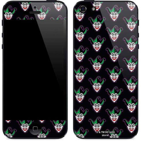 DC Comics The Joker Logo Pattern iPhone 5/5s/5SE Skin