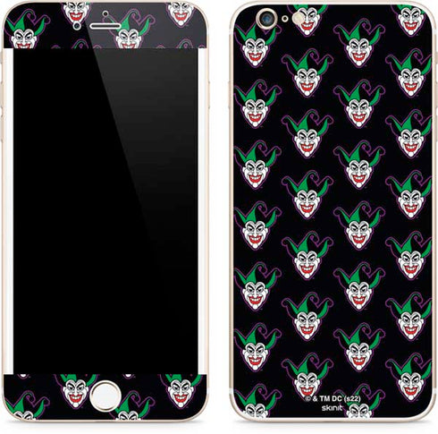 DC Comics The Joker Logo Pattern iPhone 6/6s Plus Skin