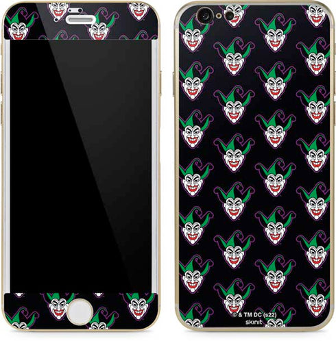 DC Comics The Joker Logo Pattern iPhone 6/6s Skin