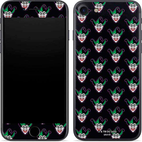 DC Comics The Joker Logo Pattern iPhone 7 Skin