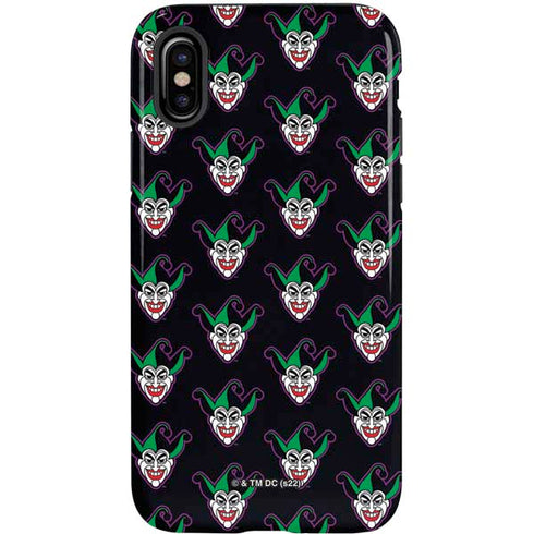 DC Comics The Joker Logo Pattern iPhone X Pro Case