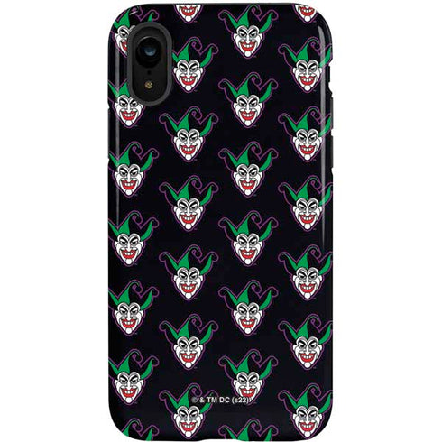 DC Comics The Joker Logo Pattern iPhone XR Pro Case