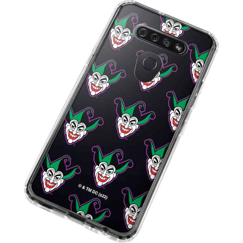 DC Comics The Joker Logo Pattern LG K51/Q51 Clear Case