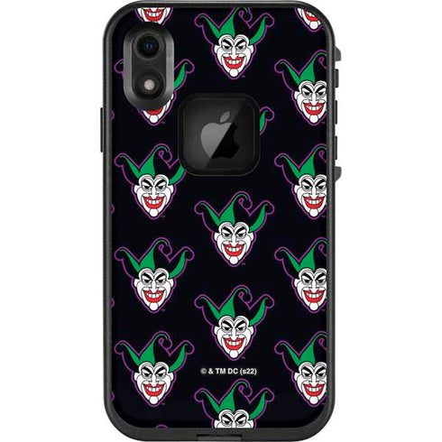DC Comics The Joker Logo Pattern LifeProof Fre iPhone Skin