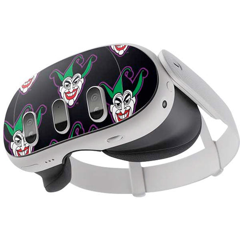 DC Comics The Joker Logo Pattern Meta Quest 3 Skin