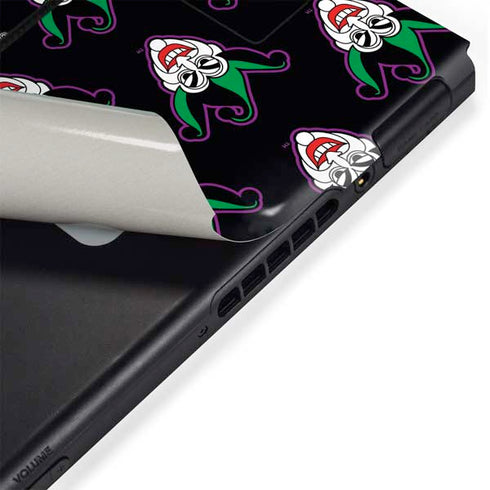 DC Comics The Joker Logo Pattern Nintendo Switch Bundle Skin