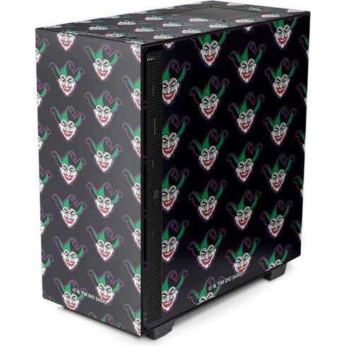DC Comics The Joker Logo Pattern NZXT H510 Compact ATX Mid-Tower Case Skin
