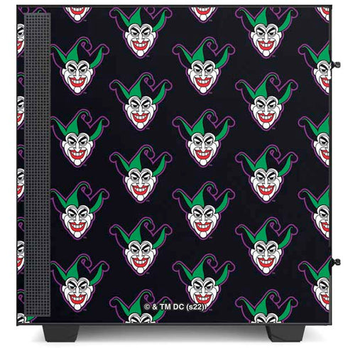 DC Comics The Joker Logo Pattern NZXT H510 Compact ATX Mid-Tower Case Skin