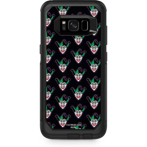 DC Comics The Joker Logo Pattern Otterbox Commuter Galaxy Skin