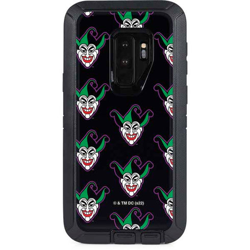 DC Comics The Joker Logo Pattern Otterbox Defender Galaxy Skin