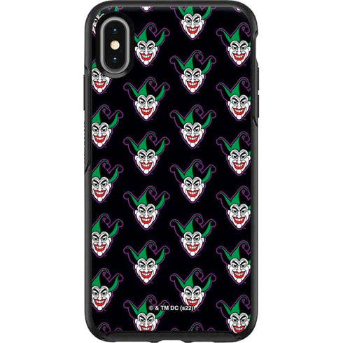 DC Comics The Joker Logo Pattern Otterbox Symmetry iPhone Skin