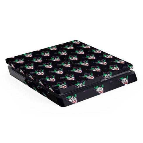 DC Comics The Joker Logo Pattern PS4 Slim Skin