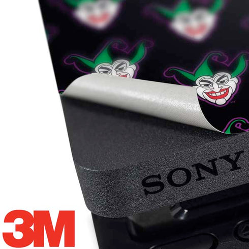 DC Comics The Joker Logo Pattern PS4 Slim Skin