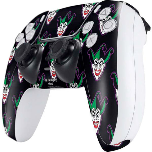 DC Comics The Joker Logo Pattern PS5 Controller Skin
