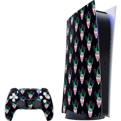 DC Comics The Joker Logo Pattern PS5 Digital Edition Bundle Skin
