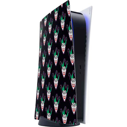 DC Comics The Joker Logo Pattern PS5 Digital Edition Console Skin