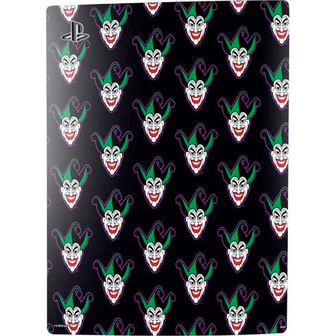 DC Comics The Joker Logo Pattern PS5 Digital Edition Console Skin