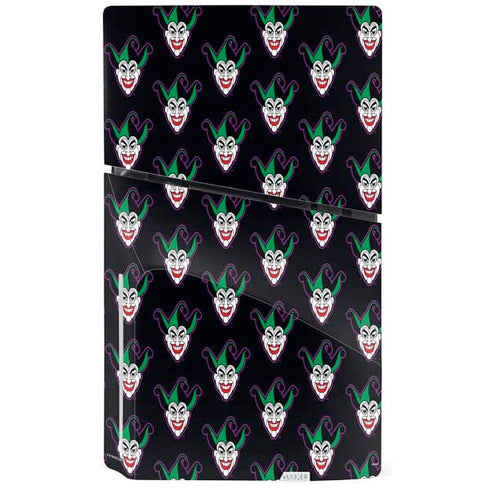 DC Comics The Joker Logo Pattern PS5 Slim Disk Bundle Skin