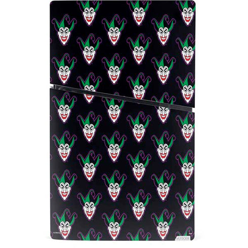 DC Comics The Joker Logo Pattern PS5 Slim Digital Edition Console Skin
