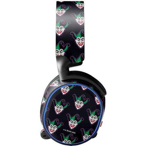 DC Comics The Joker Logo Pattern SteelSeries Arctis 5 Skin