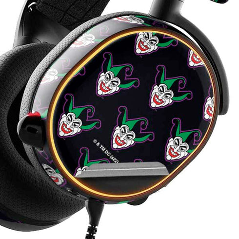 DC Comics The Joker Logo Pattern SteelSeries Arctis 5 Skin