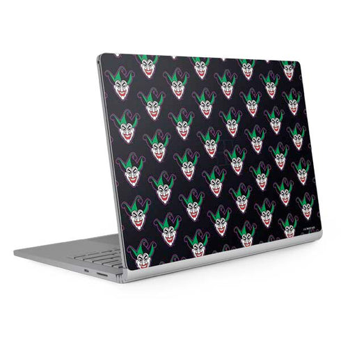 DC Comics The Joker Logo Pattern Surface Book 2 13.5in Skin