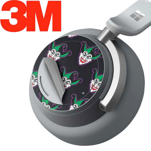 DC Comics The Joker Logo Pattern Surface Headphones Skin