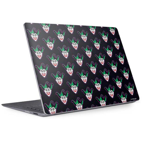 DC Comics The Joker Logo Pattern Surface Laptop 2 Skin