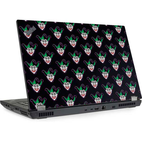 DC Comics The Joker Logo Pattern Lenovo ThinkPad Skin