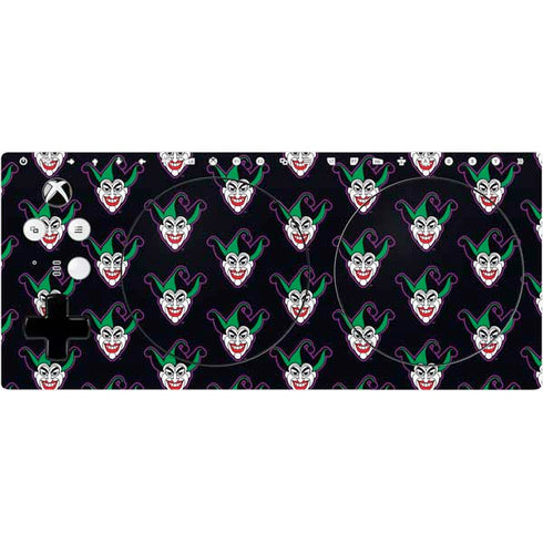 DC Comics The Joker Logo Pattern Xbox Adaptive Controller Skin