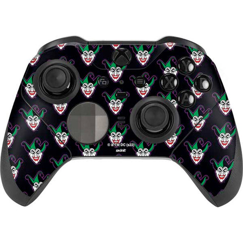 DC Comics The Joker Logo Pattern Xbox Elite Wireless Controller Series 2 Skin
