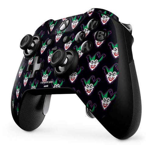 DC Comics The Joker Logo Pattern Xbox One Elite Controller Skin