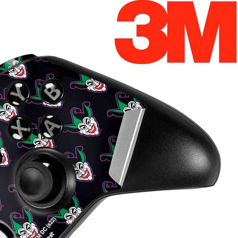 DC Comics The Joker Logo Pattern Xbox One Elite Controller Skin