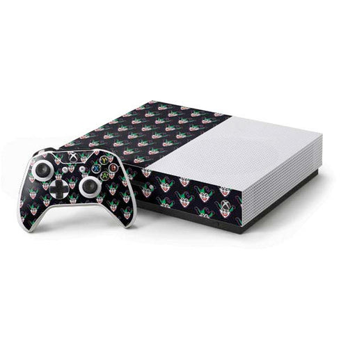 DC Comics The Joker Logo Pattern Xbox One Skins