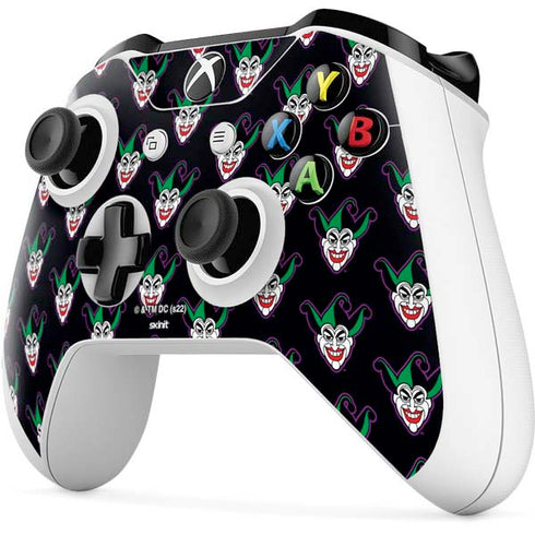 DC Comics The Joker Logo Pattern Xbox One S Controller Skin