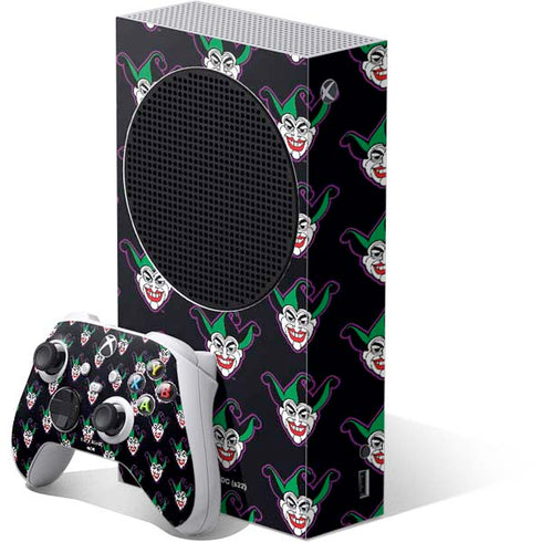 DC Comics The Joker Logo Pattern Xbox Series S Skins