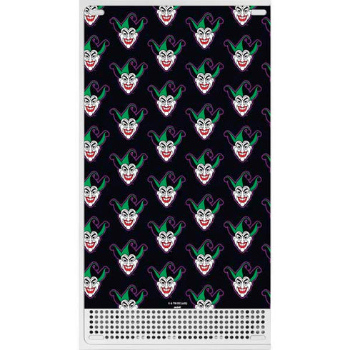 DC Comics The Joker Logo Pattern Xbox Series S Skins