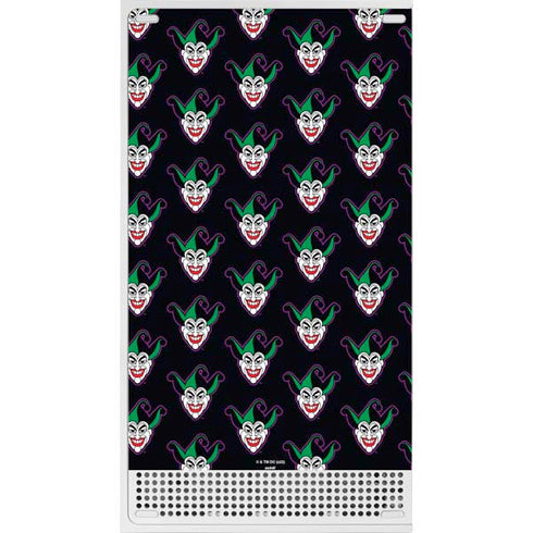 DC Comics The Joker Logo Pattern Xbox Series S Console Skin