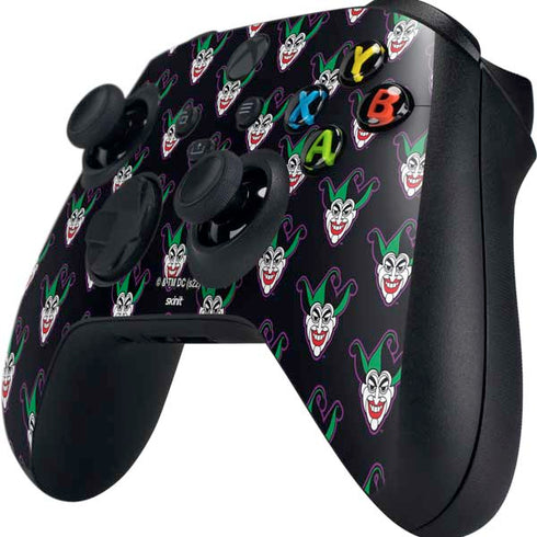 DC Comics The Joker Logo Pattern Xbox Series X Controller Skin