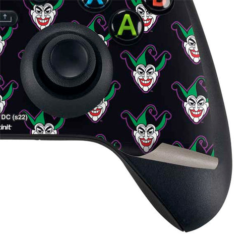 DC Comics The Joker Logo Pattern Xbox Series X Controller Skin