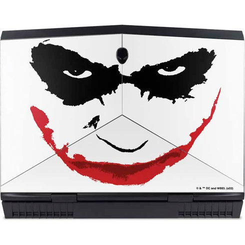 The Dark Knight Joker face Dell Alienware Skin