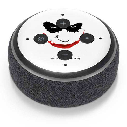 The Dark Knight Joker face Amazon Echo Dot Skin