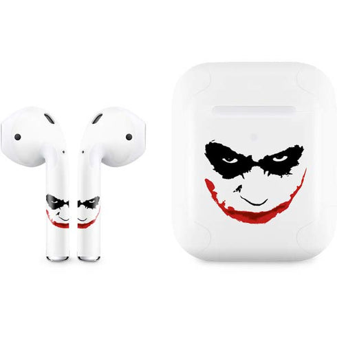 The Dark Knight Joker face Apple AirPods 2 Skin