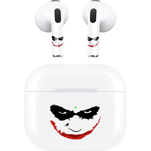 The Dark Knight Joker face Apple AirPods (3rd Gen 2021) Skin