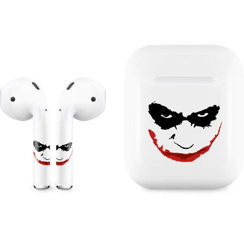 The Dark Knight Joker face Apple AirPods Skin