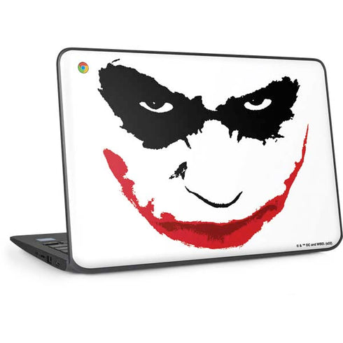 The Dark Knight Joker face HP Chromebook Skin