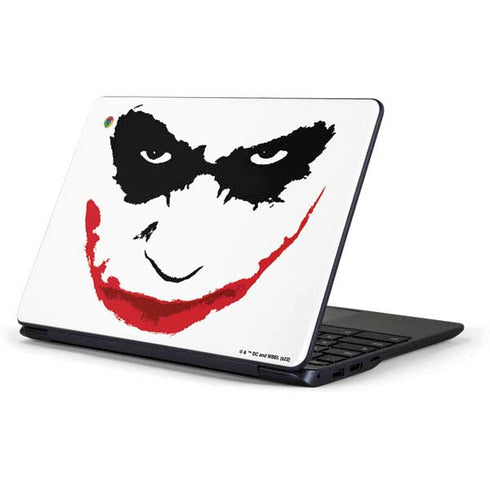 The Dark Knight Joker face Samsung Chromebook Skin